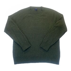 New J. Crew Supersoft Lambswool Blend Crewneck Sweater Men's L‎ Minimalist Ivy